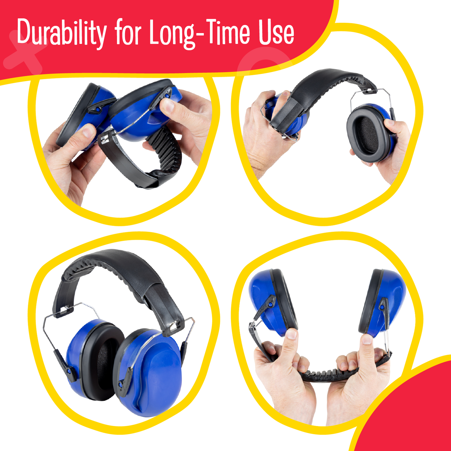 Casque antibruit pour enfants - Bleu Foncé