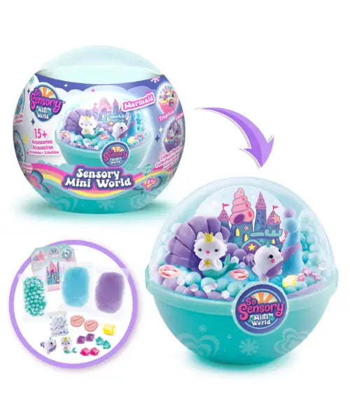 Boule Surprise Sensoriel So Sensory – 15 accessoires CANAL TOYS