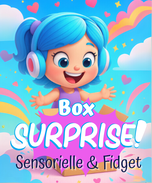 Box Surprise Sensorielle et Fidgets Anti-Stress – Édition Découverte La bulle atypique