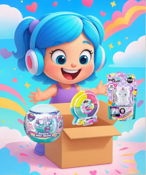 Box Sensorielle Premium – Fidgets, ASMR et Apaisement Sensoriel La bulle atypique