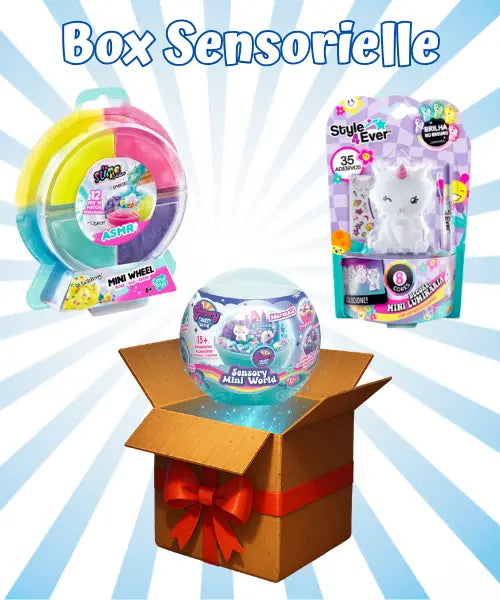 Box Sensorielle Premium – Fidgets, ASMR et Apaisement Sensoriel La bulle atypique