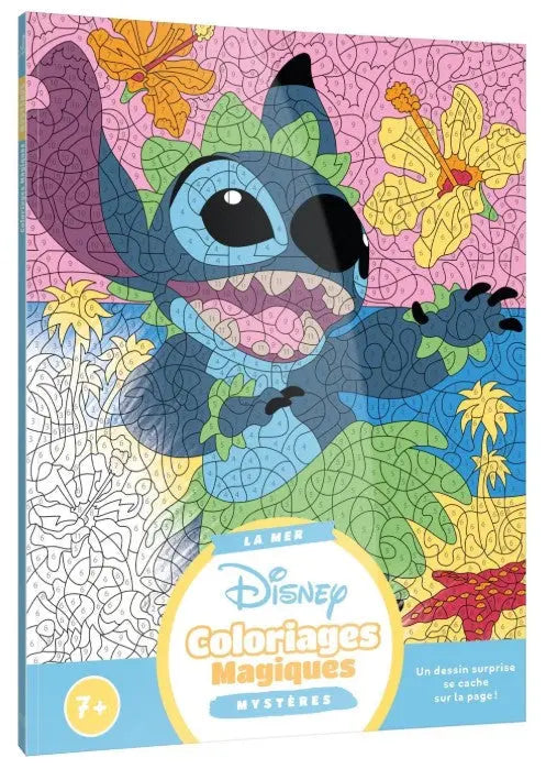 Coloriage Disney - Coloriages mystères la mer La bulle atypique