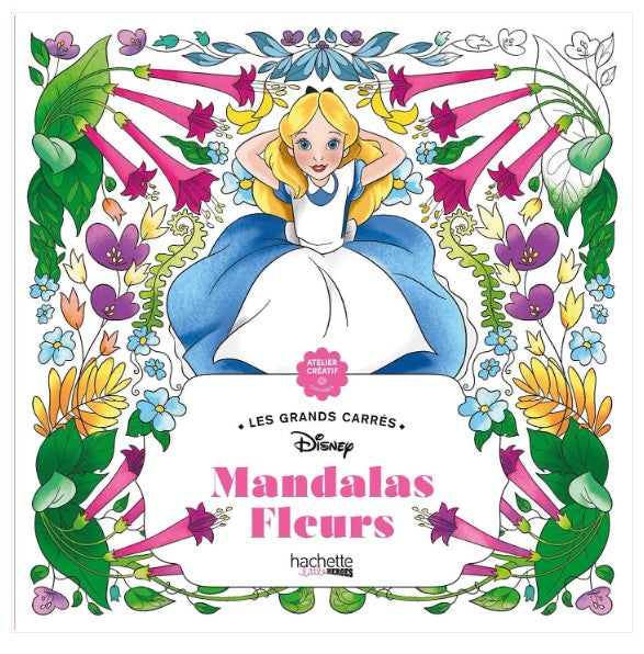 Coloriage Disney - Mandalas Fleurs La bulle atypique