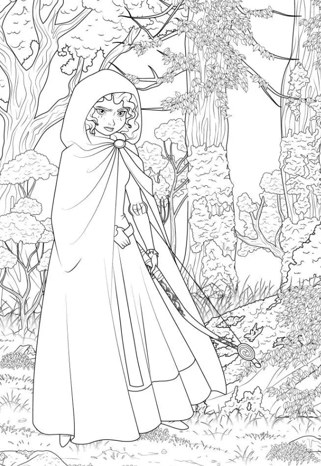 Coloriage Disney - Princesses La bulle atypique