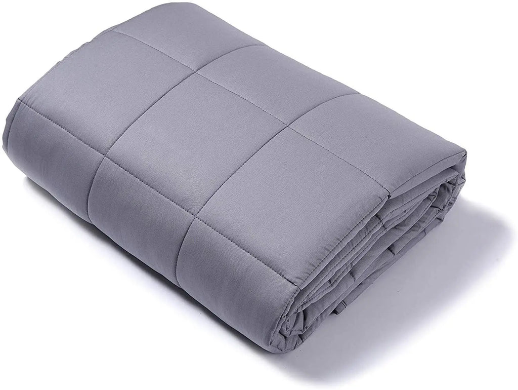 Couverture lestée hypoallergénique en microfibre et perles en verre GSLE 120x180cm Bed Bath Fashions