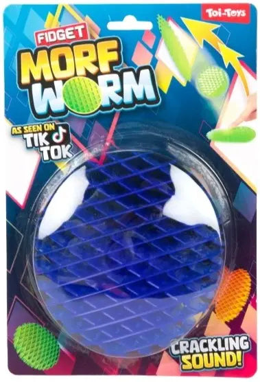 Fidget Morf Worm - Grand Format Craquant 4 couleurs fluo au choix La bulle atypique