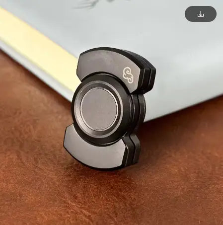 Fidget spinner acier avec aimant La bulle atypique