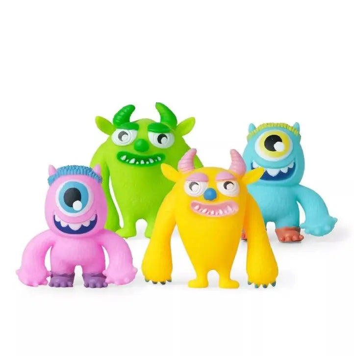 Jouet a presser Monster Squishy Lumineux - 4 couleurs au choix OBILO