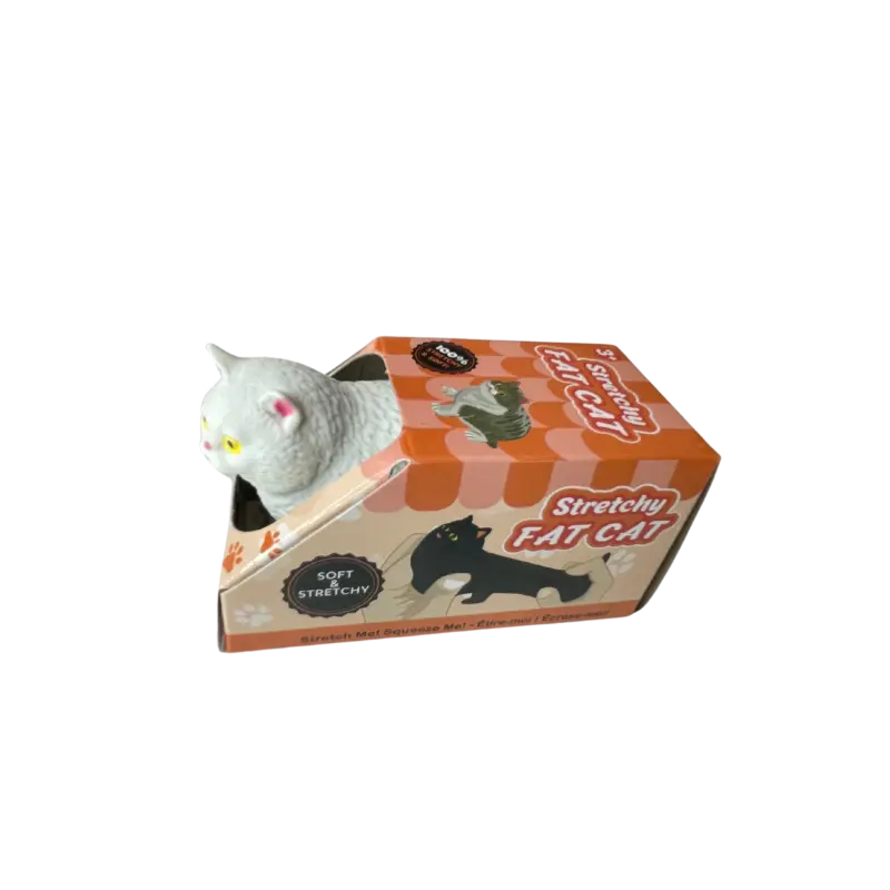 Jouet extensible sensoriel Fat Cat - 4 couleurs au choix Handee Products