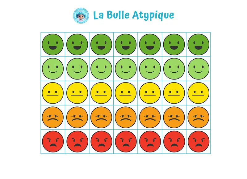 Kit semaine du comportement - 35 pictogrammes - Kit complet personnalisé La bulle atypique
