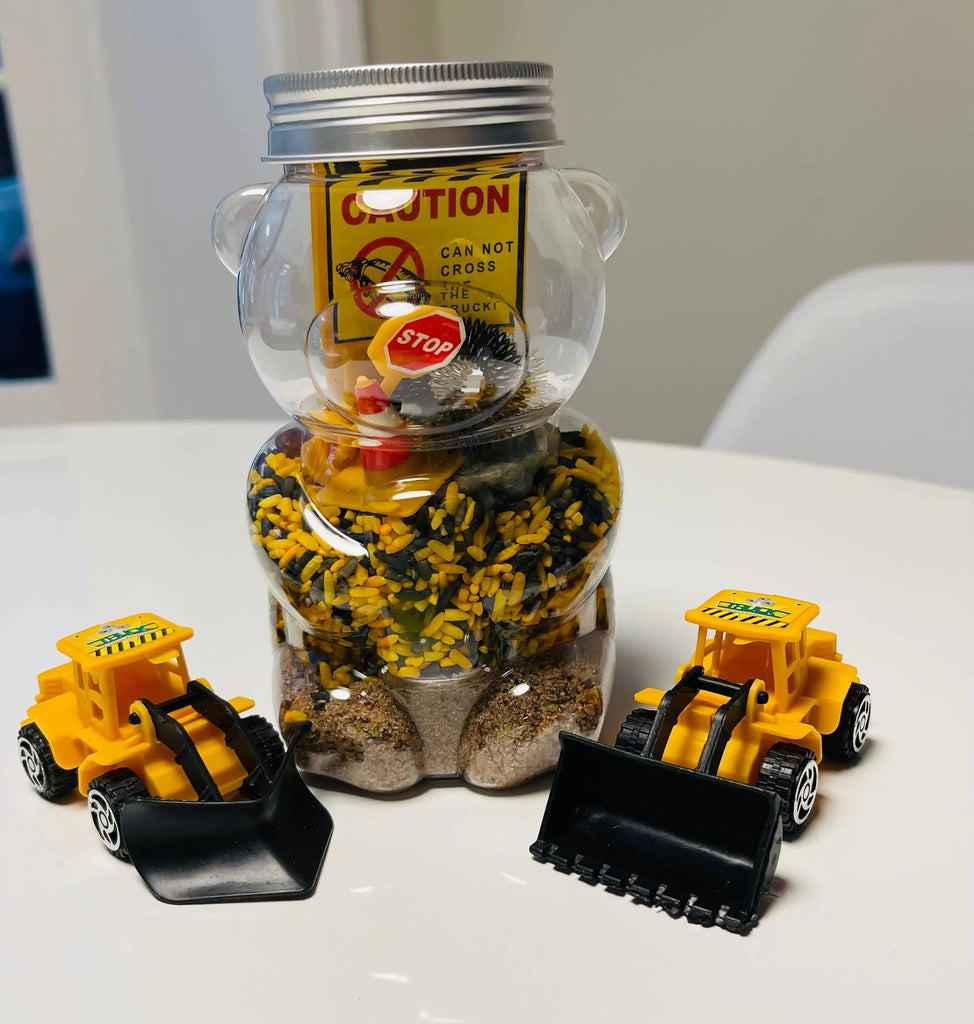 Kit de riz sensoriel et de sable cinétique pour petits constructeurs Sweetest Fidgets