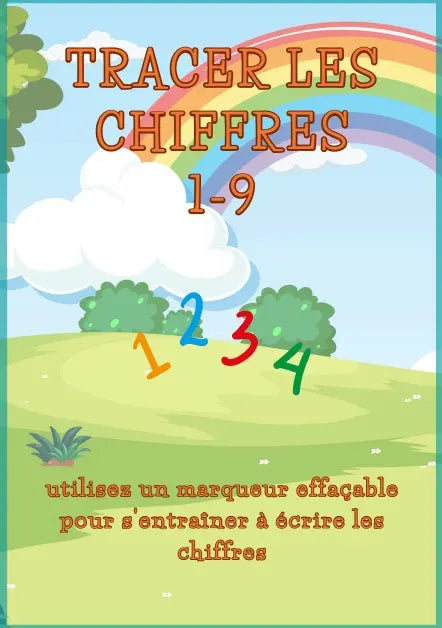 Livret d'activités J'apprend les chiffres - livret plastifié 10 pages La bulle atypique