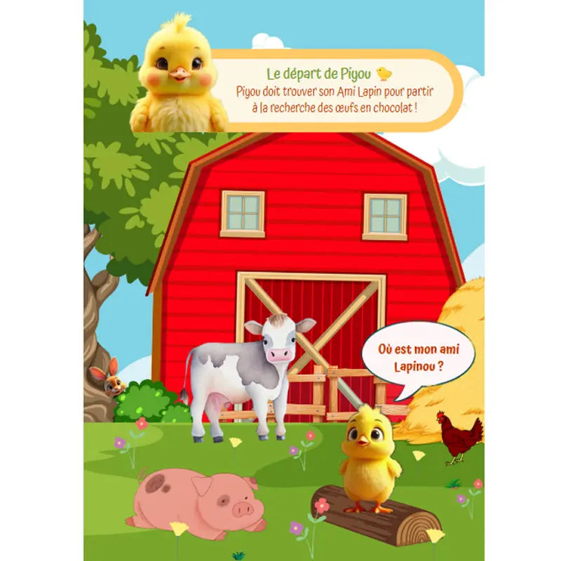 Livret d'activités Les aventures de Piyou - livret multi couleurs plastifié 8 pages La bulle atypique