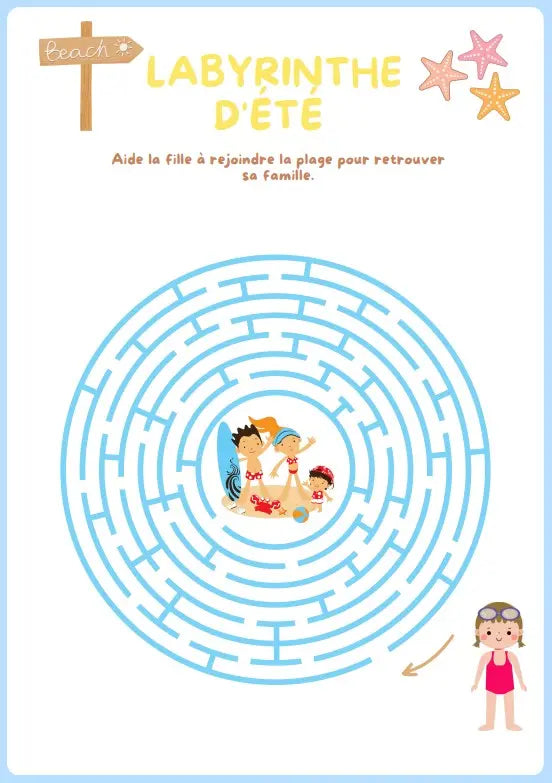 Livret d'activités Mission été - livret plastifié 8 pages La bulle atypique