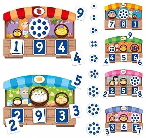 Loto Tactile des Chiffres Montessori KsmToys