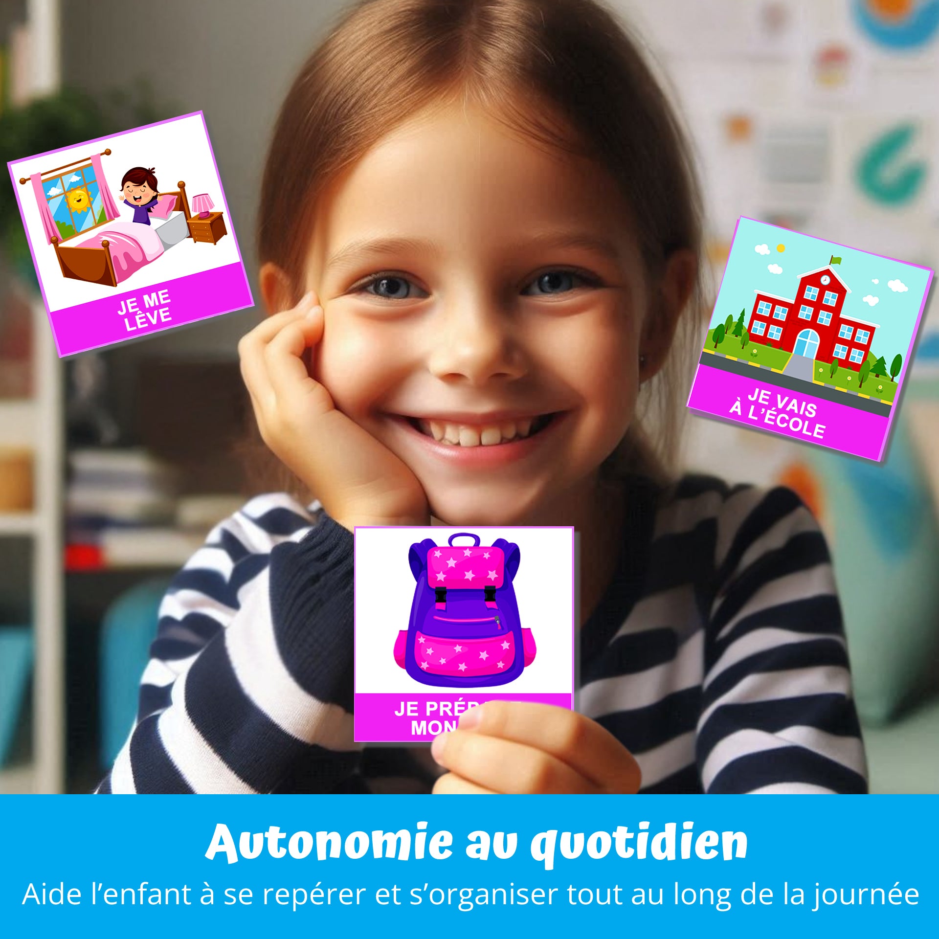 Pictogramme Routine Rangement Pack Routines Comportement et Routine Style Bulla - 71 Pictogrammes ...