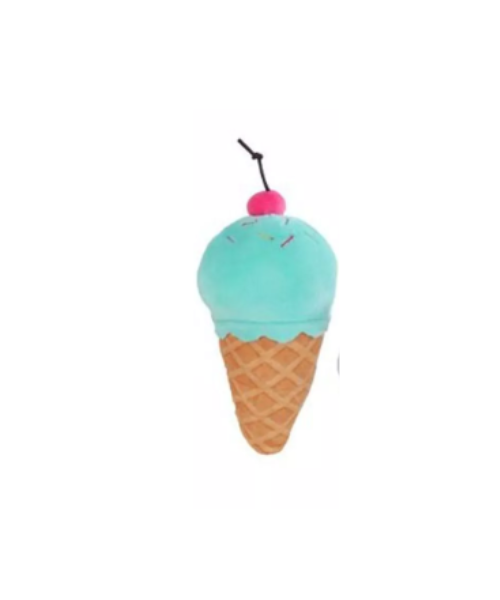 Peluche Fluffy Sensoriel en forme de glace moelleuse - 6 styles colorés CANAL TOYS