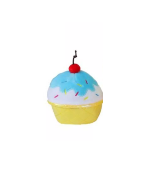 Peluche Fluffy Sensoriel en forme de glace moelleuse - 6 styles colorés CANAL TOYS