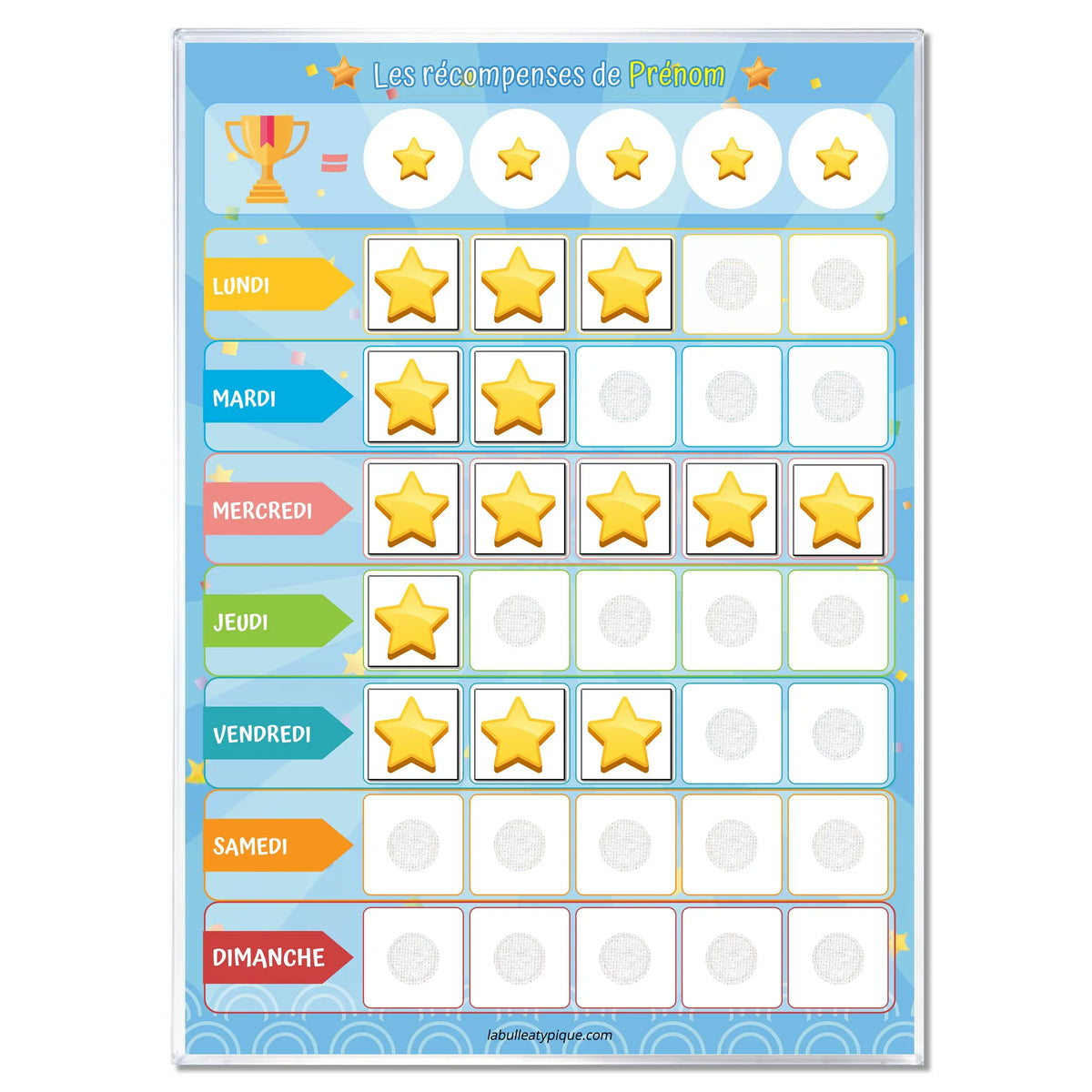 Pictogramme Routine Rangement Routine Tableau des Récompenses Etoiles - 35 Pictogrammes – La bulle ...