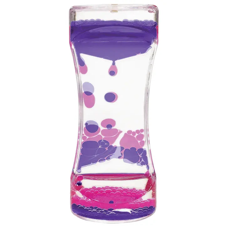 Sablier liquide  à mouvement - violet et rose Teacher Created Resources