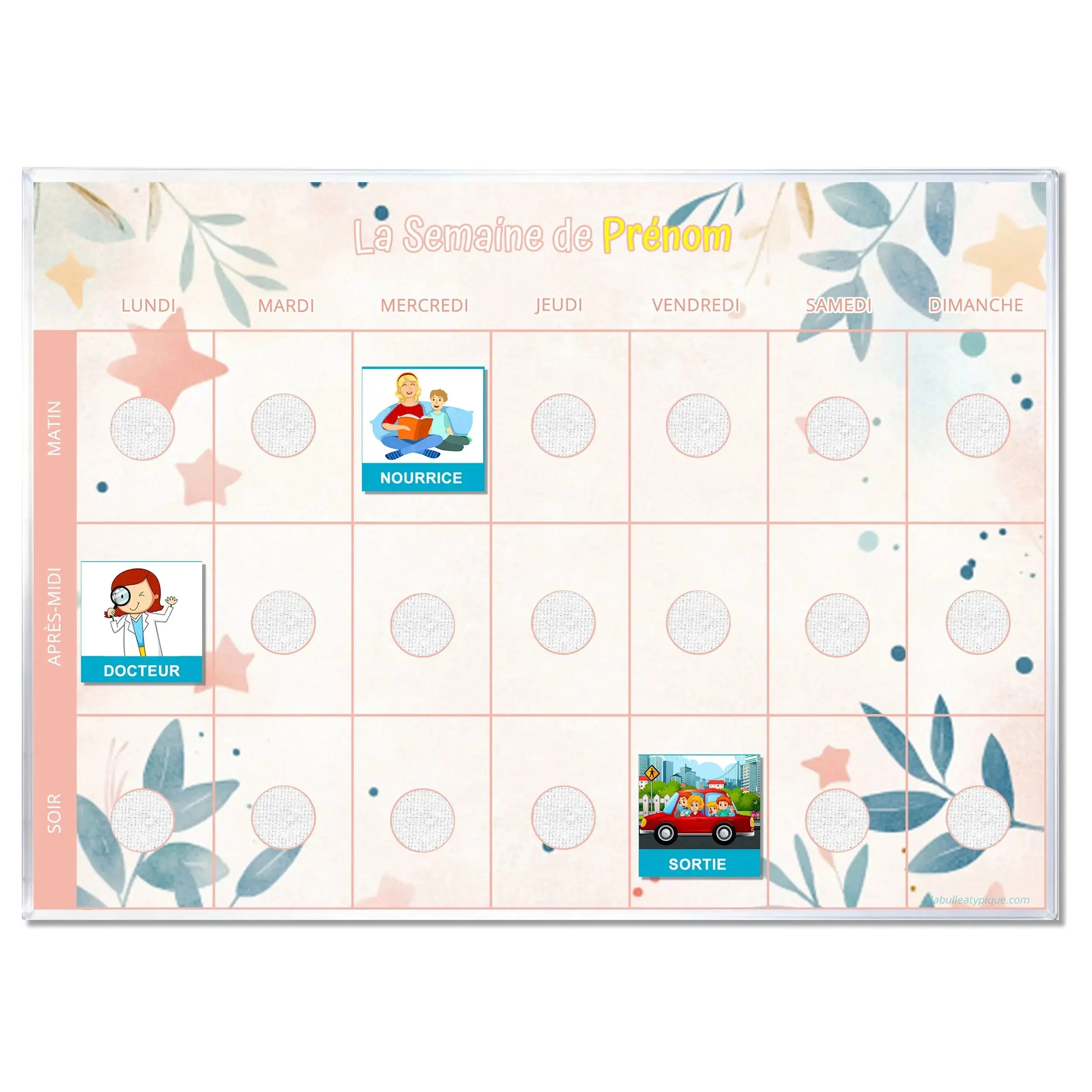 Pictogramme Routine Rangement Tableau Routine Semainier Style feuilles - 36 Pictogrammes – La bulle ...