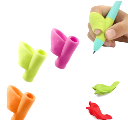 porte crayon 3 pièces pour stylo en silicone 1 doigt